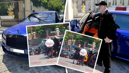 Gigi Becali a făcut accident cu autoturismul pe care abia l-a achiziționat. Bolidul de 500.000 euro, grav avariat