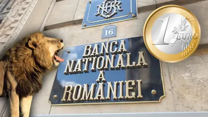 Banca Națională a României a cheltuit aproximativ 6 miliarde de euro pentru a atenua deprecierea leului