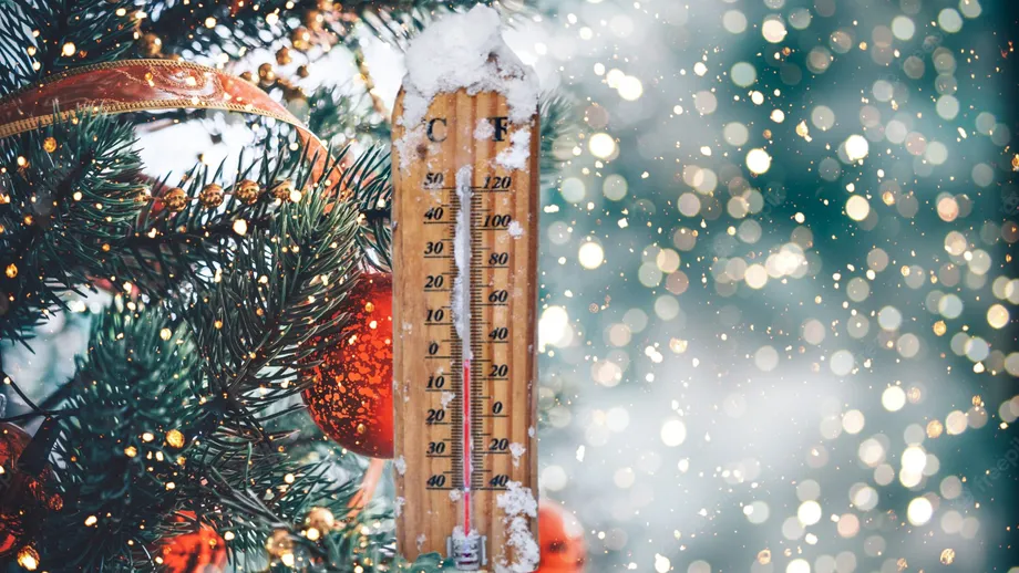 Prognoza meteo pentru Crăciun și Revelion. Meteorologii anunță dacă ninge de sărbători